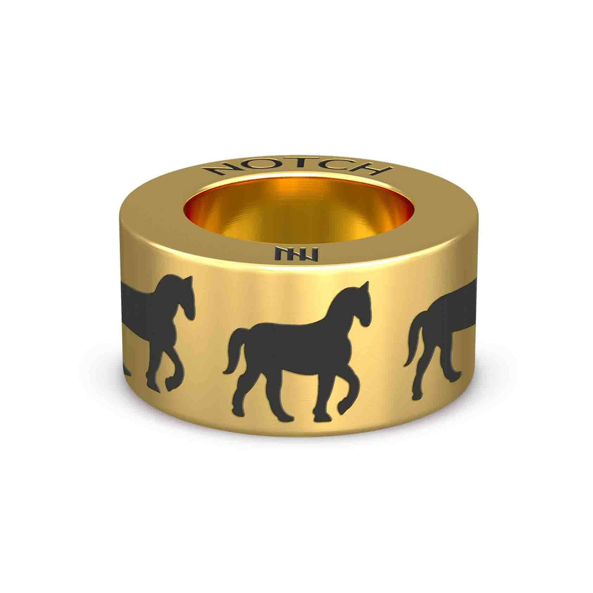 Horse Side Profile NOTCH Charm