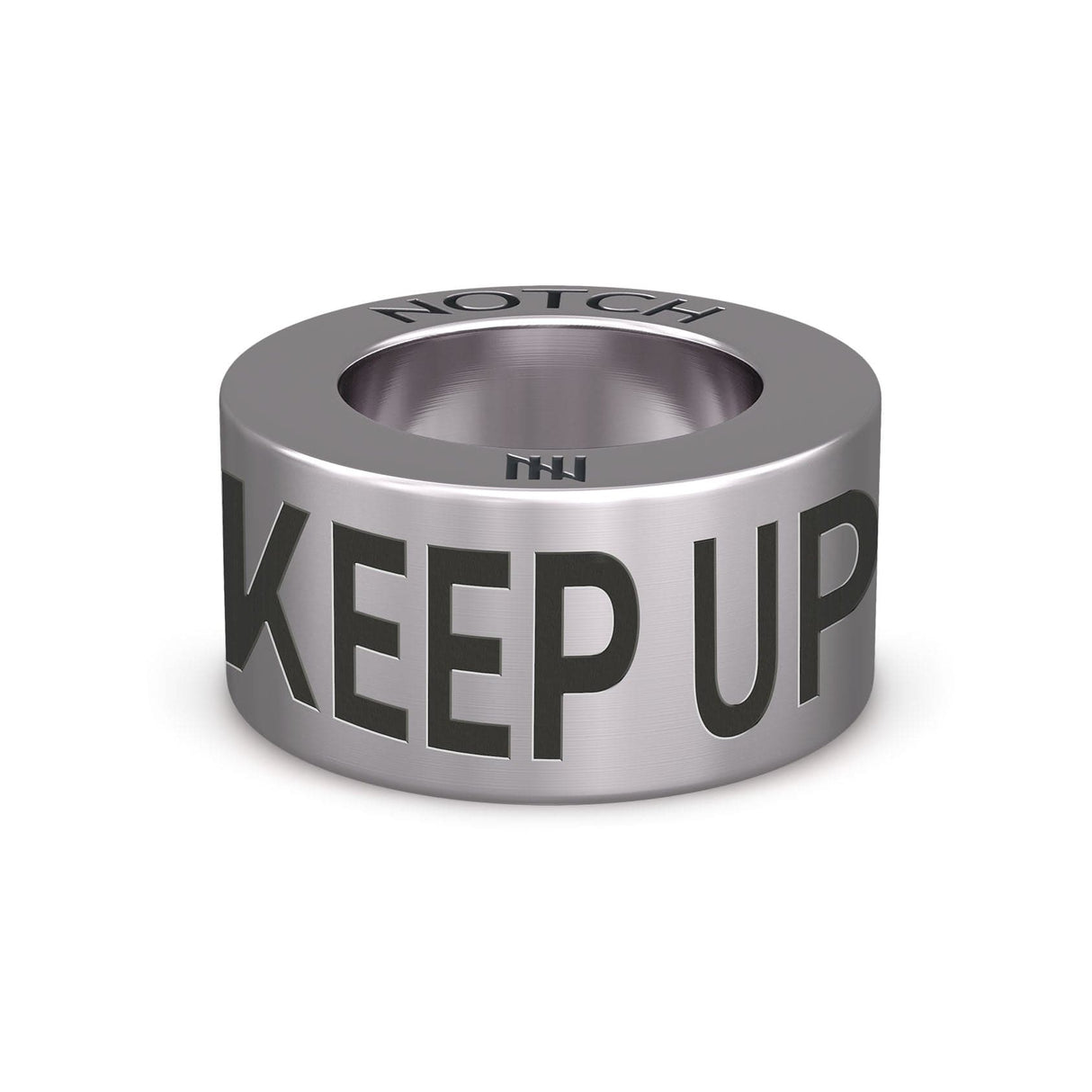 I RUN LIKE A GIRL TRY & KEEP UP NOTCH Charm