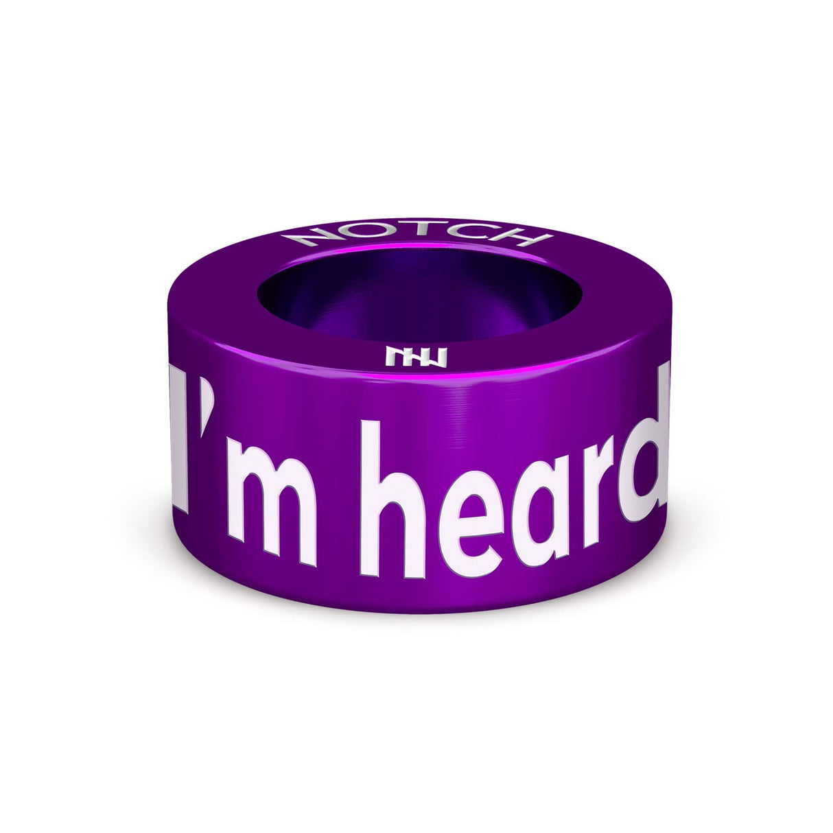 I'm heard in my recovery NOTCH Charm