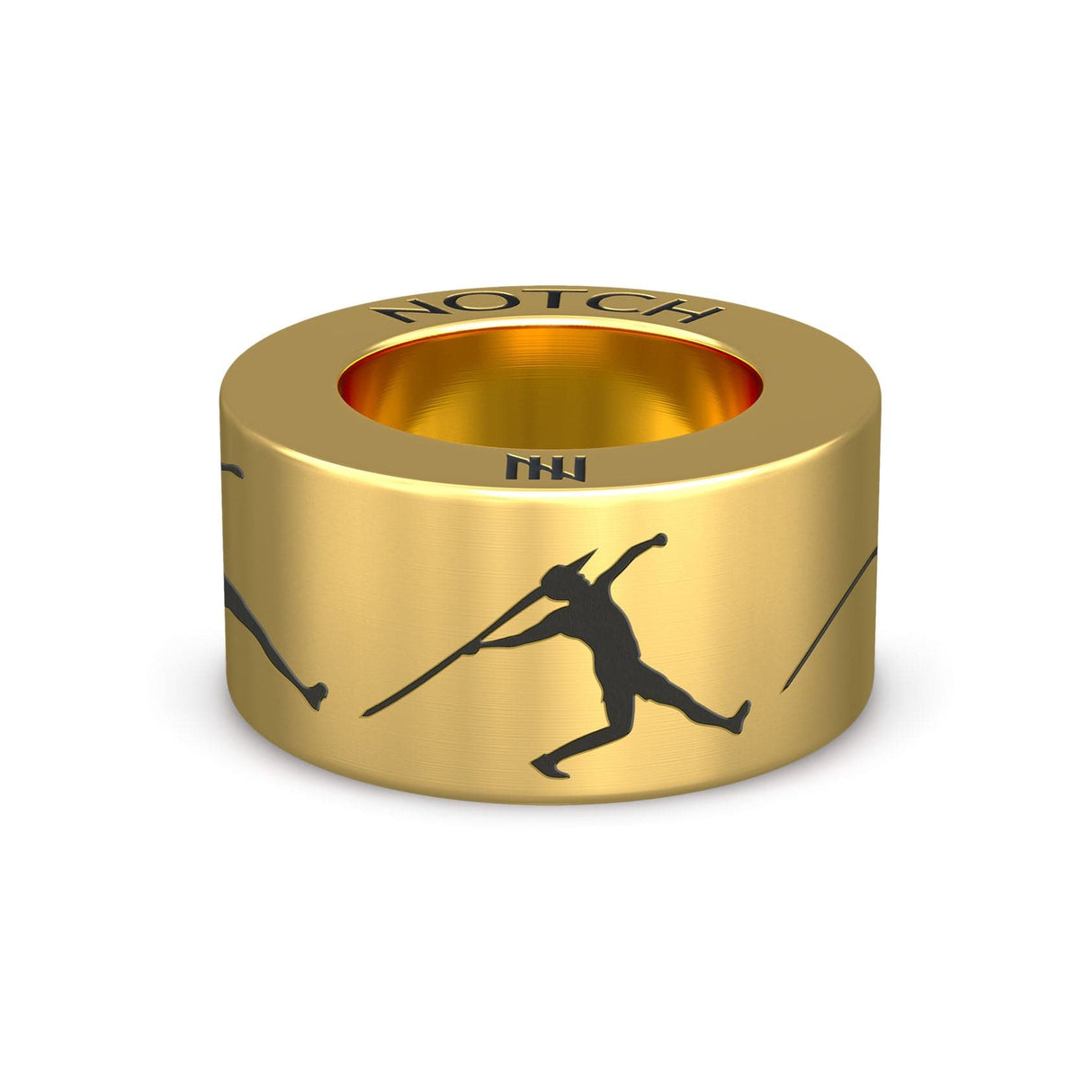 Javelin Thrower Male NOTCH Charm