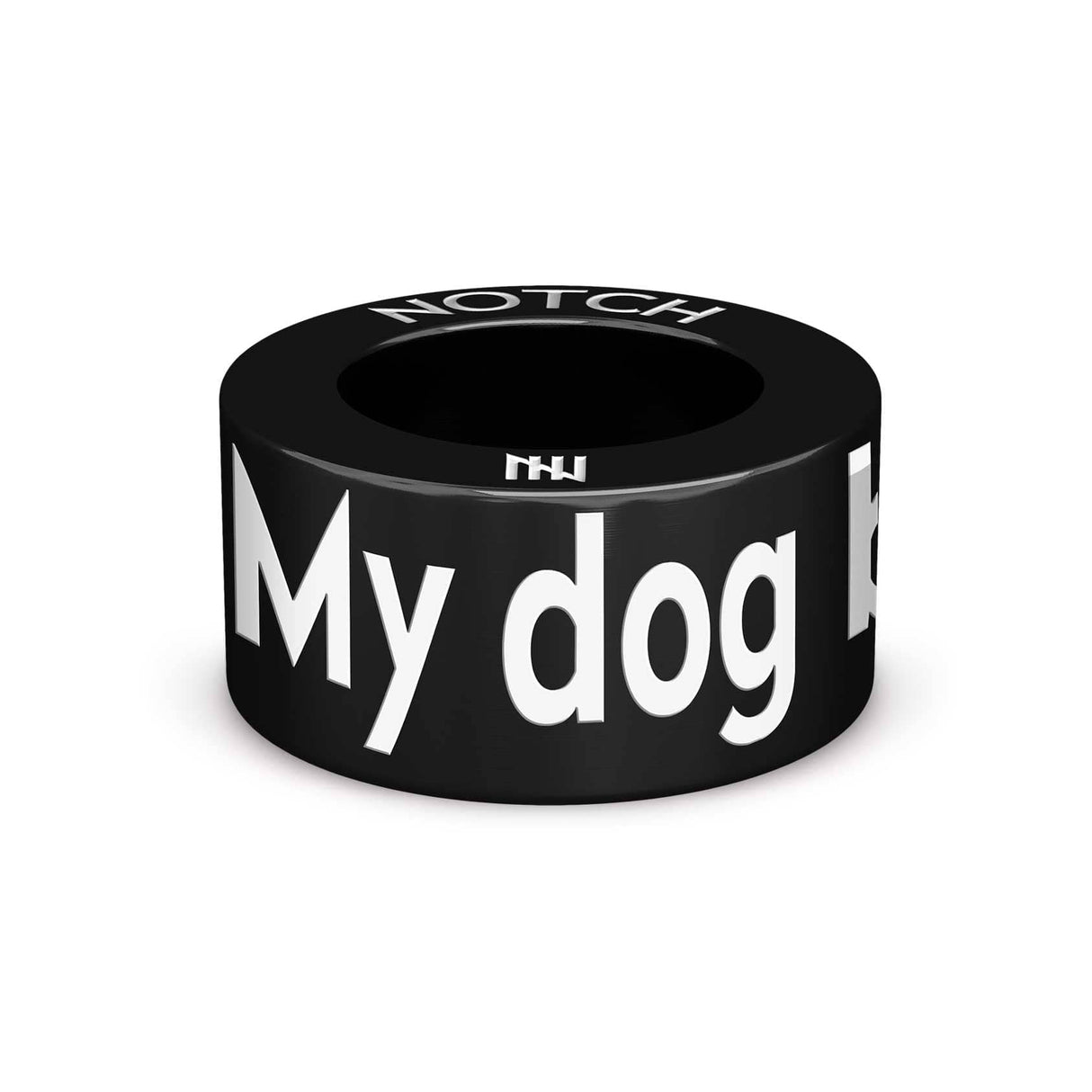 My dog believes in me Notch Charm