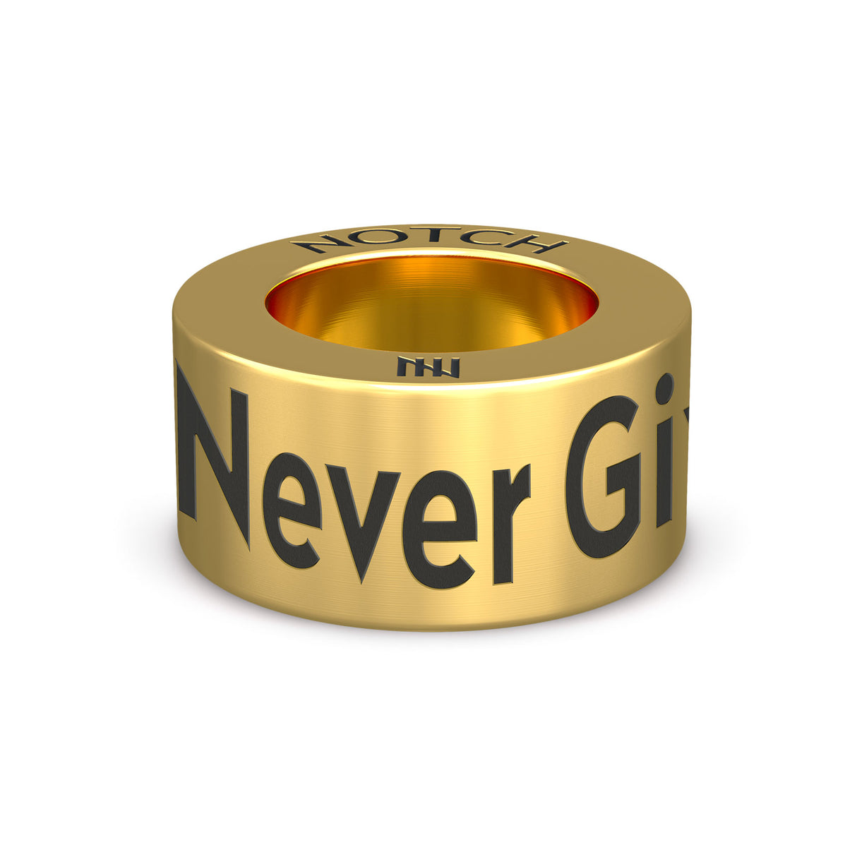 Never Give Up NOTCH Charm