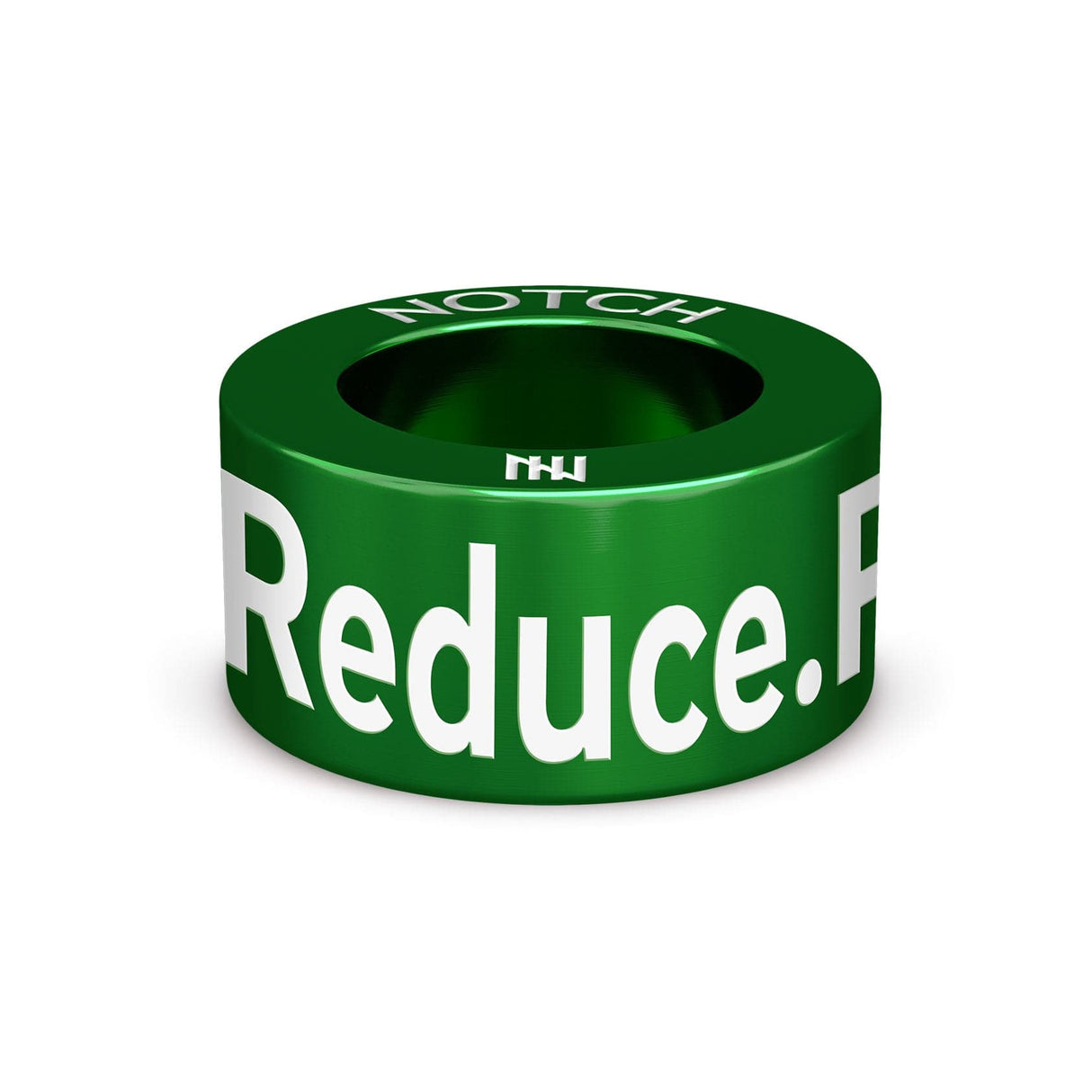 Reduce. Reuse. Recycle. NOTCH Charm