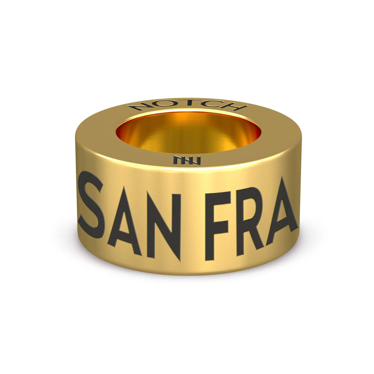 SAN FRANCISCO - NEW YORK CITY 3,100 Miles NOTCH Charm