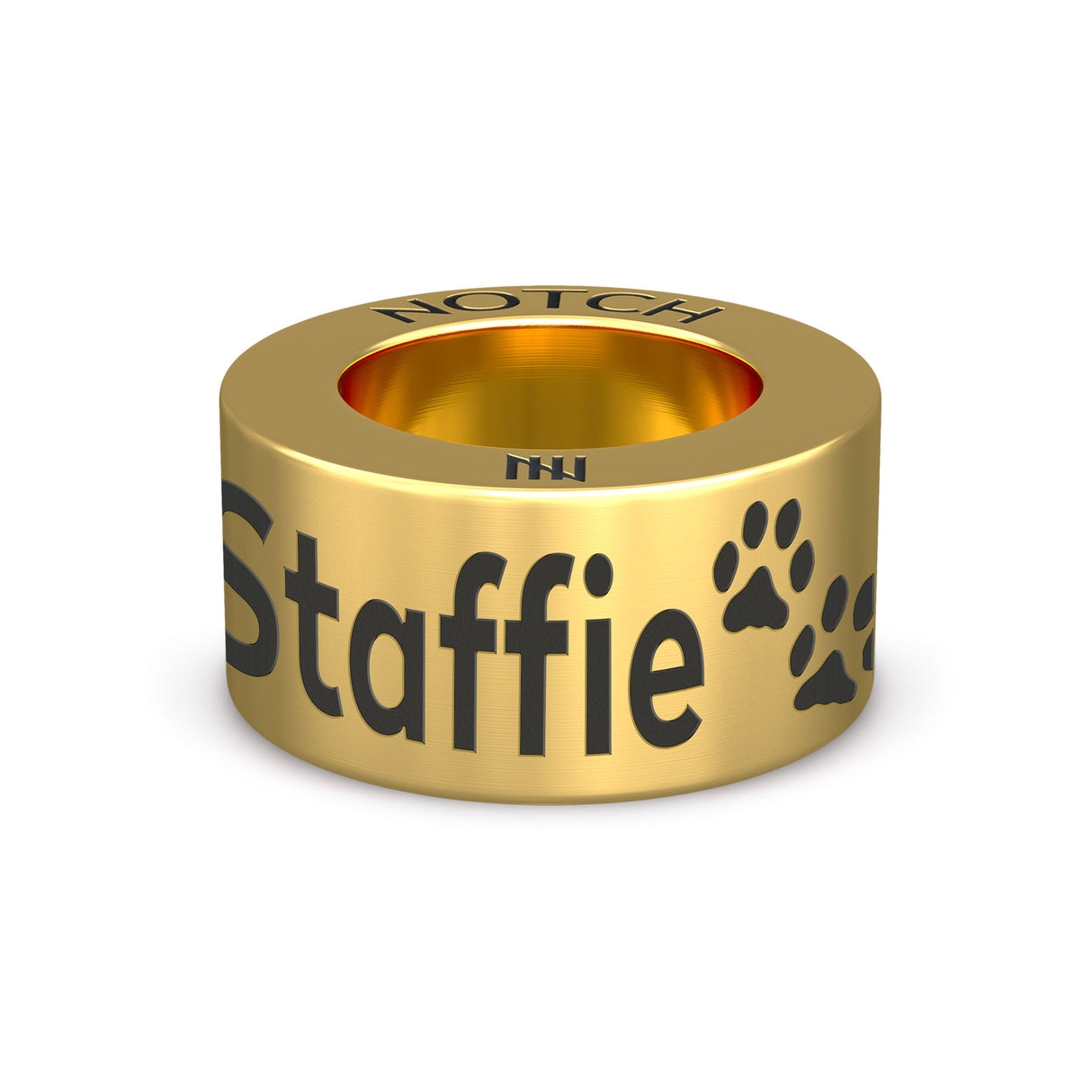 Staffie (paw print) NOTCH Charm