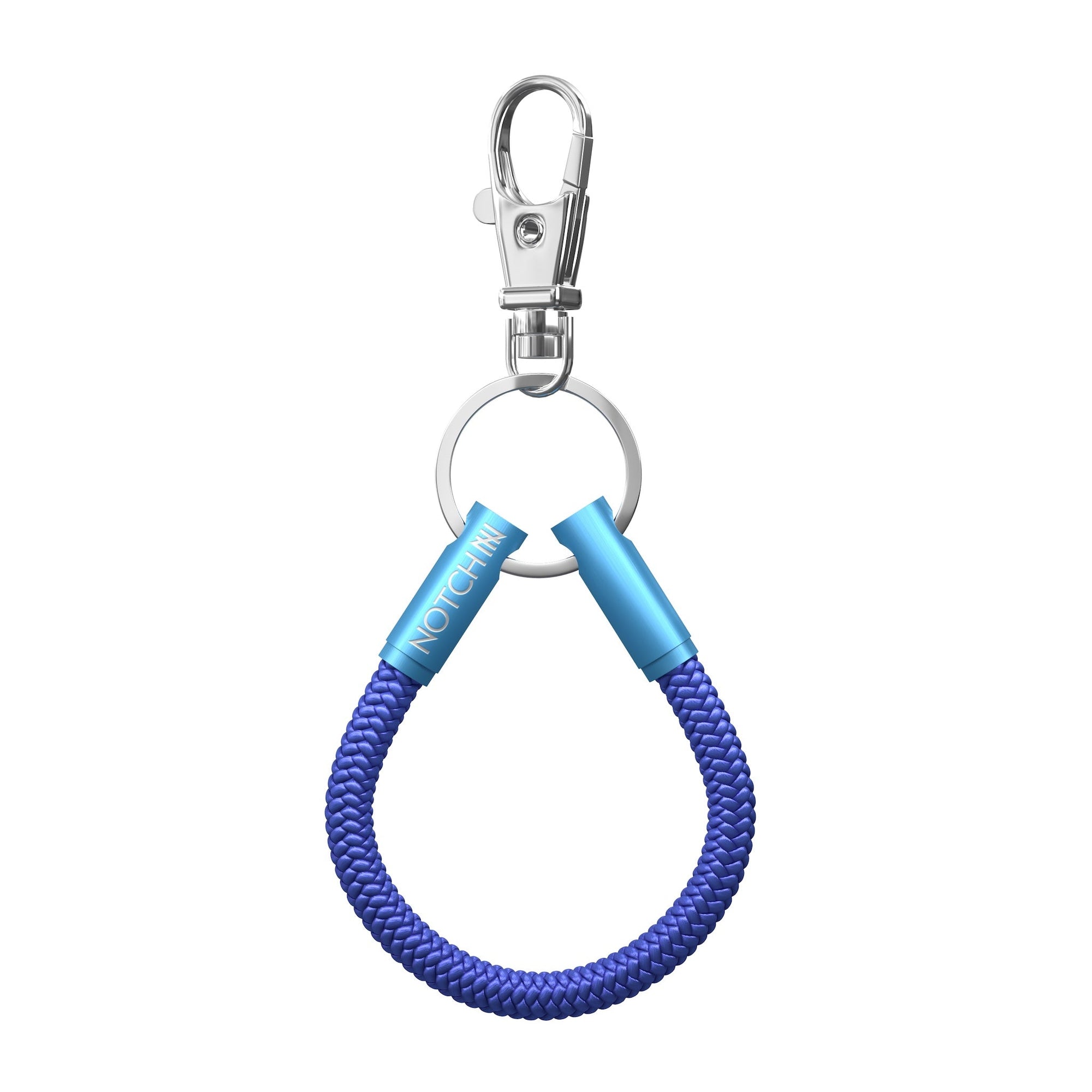 Blue Cord NOTCH Loop with blue aluminium ends by Seaways