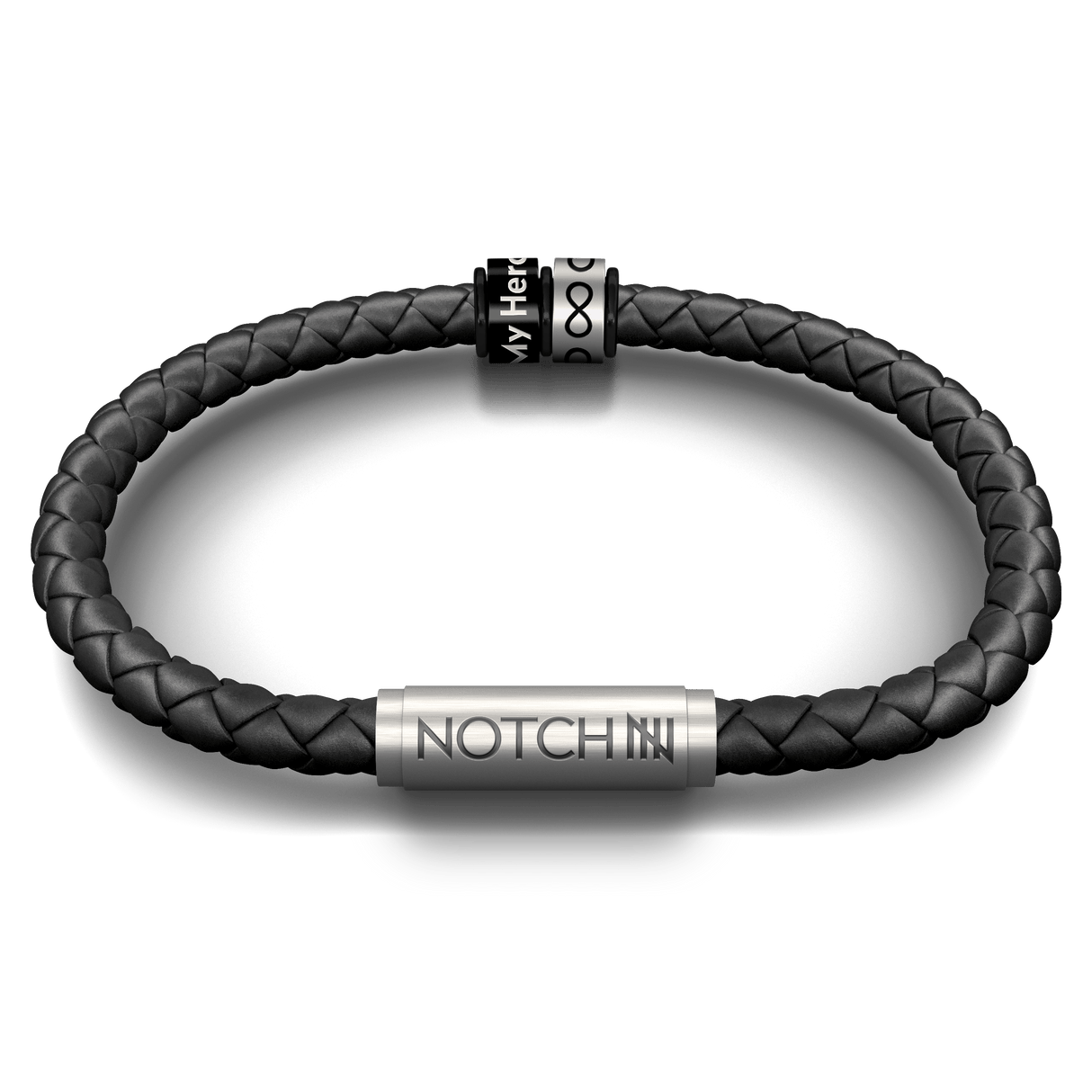 LOVE BRACELET FOR HIM PLUS TWO NOTCH CHARMS