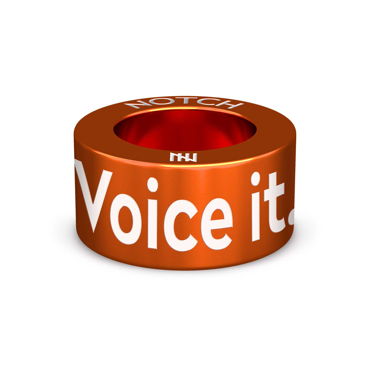 Voice It. Own It. Eat It. NOTCH Charm