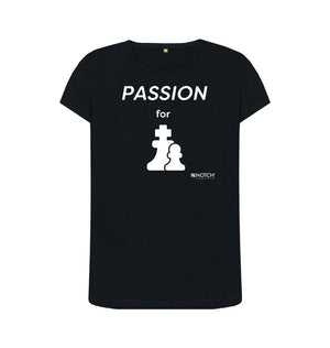 Black Women's Passion For Chess T-Shirt