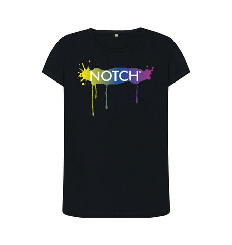 Black Women's Inked Notch T-Shirt