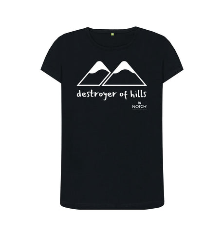 Black women's Destroyer of Hills T-Shirt