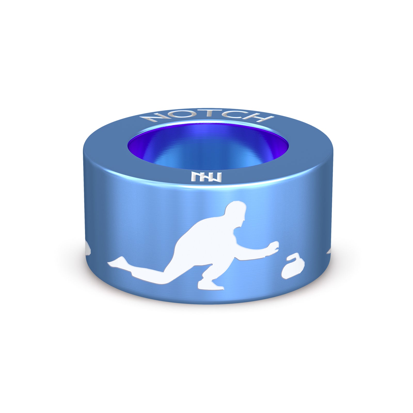 Curling Male NOTCH Charm