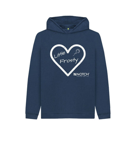 Navy Blue Kid's Little Frosty IVF Hoodie
