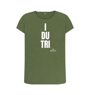 Khaki Women's I DU TRI T-Shirt