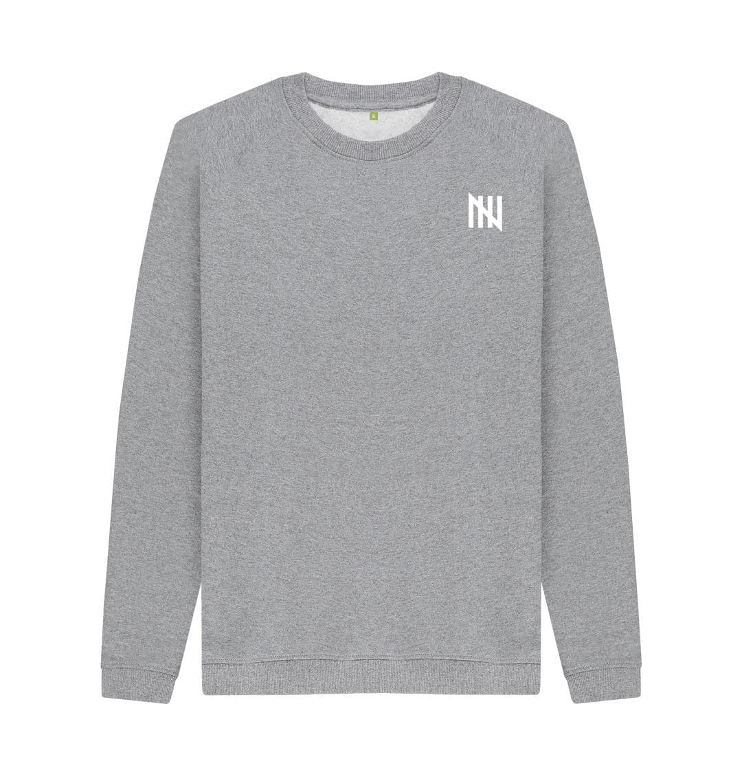 Light Heather Men's Notch Gate Sweater