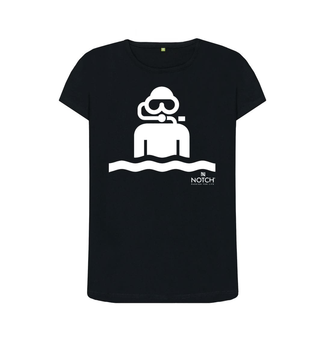Black Women's Diver T-Shirt
