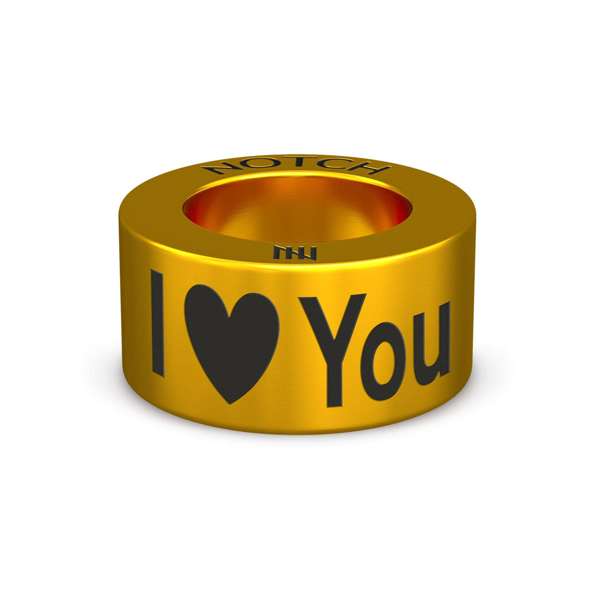 I (heart) You NOTCH Charm