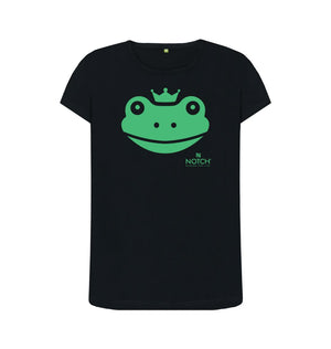 Black Women's Frog T-Shirt