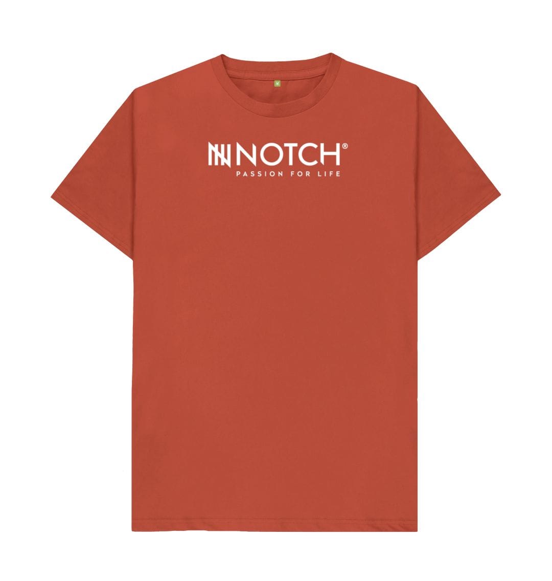 Rust Men's Notch Logo T-Shirt
