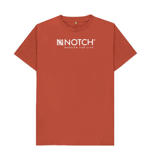 Rust Men's Notch Logo T-Shirt