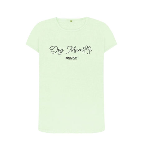 Pastel Green Women's Dog Mum T-Shirt