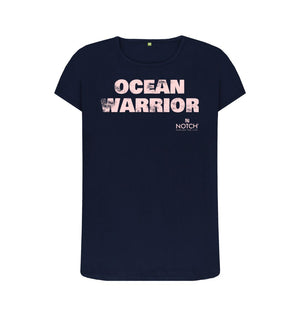 Navy Blue Women's Ocean Warrior T-Shirt