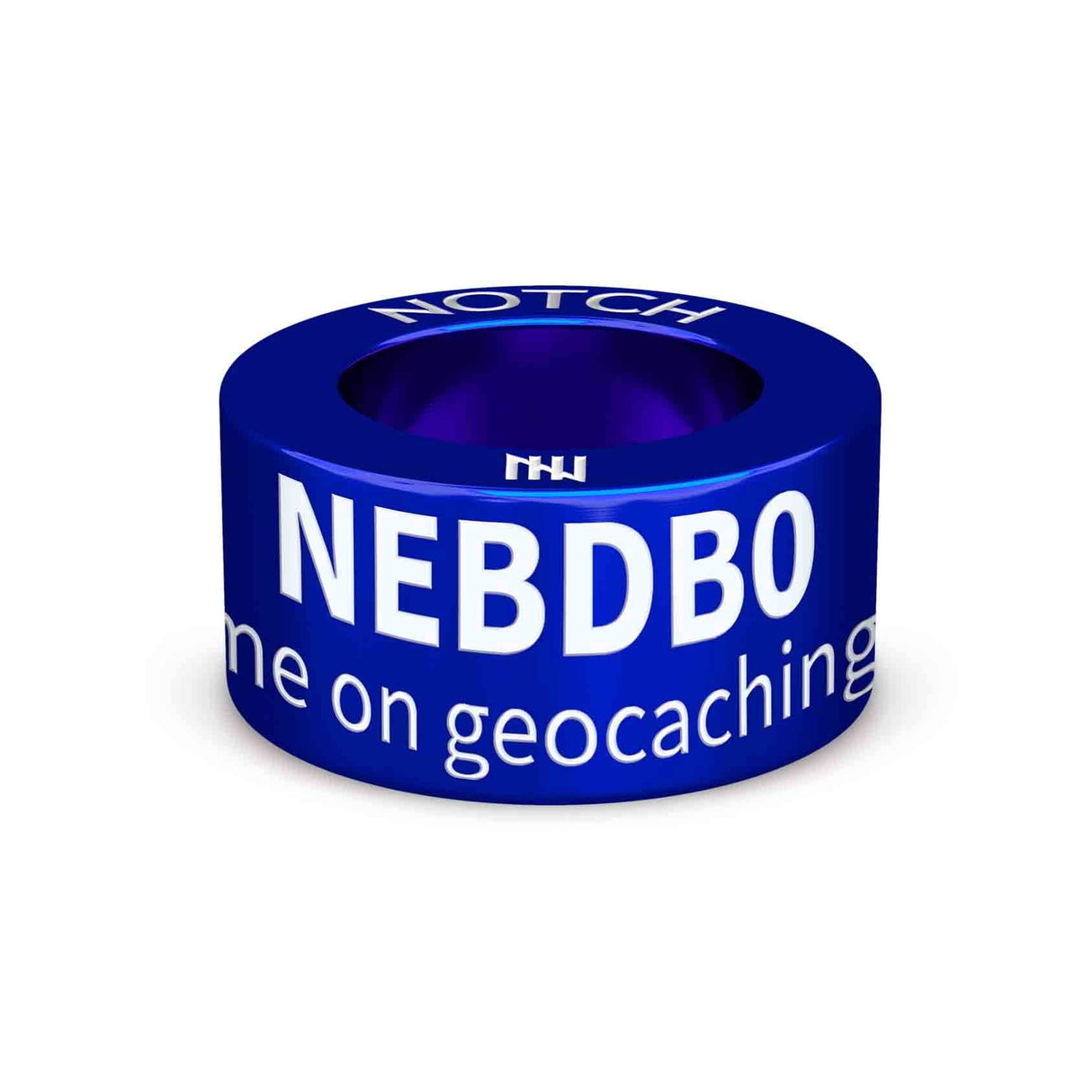 GEOCACHING TRACKABLE NOTCH Charm