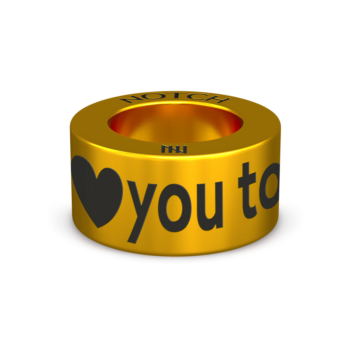 Love you to the moon and back NOTCH Charm