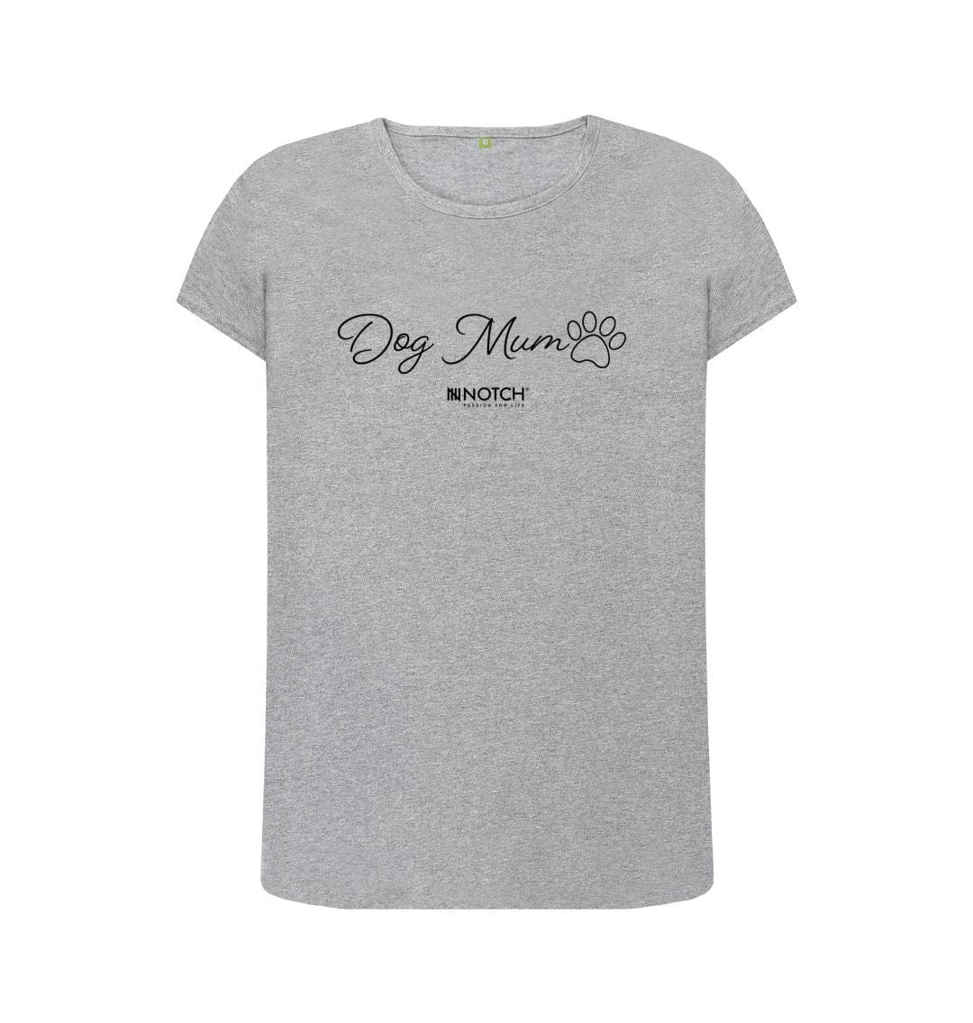 Athletic Grey Women's Dog Mum T-Shirt