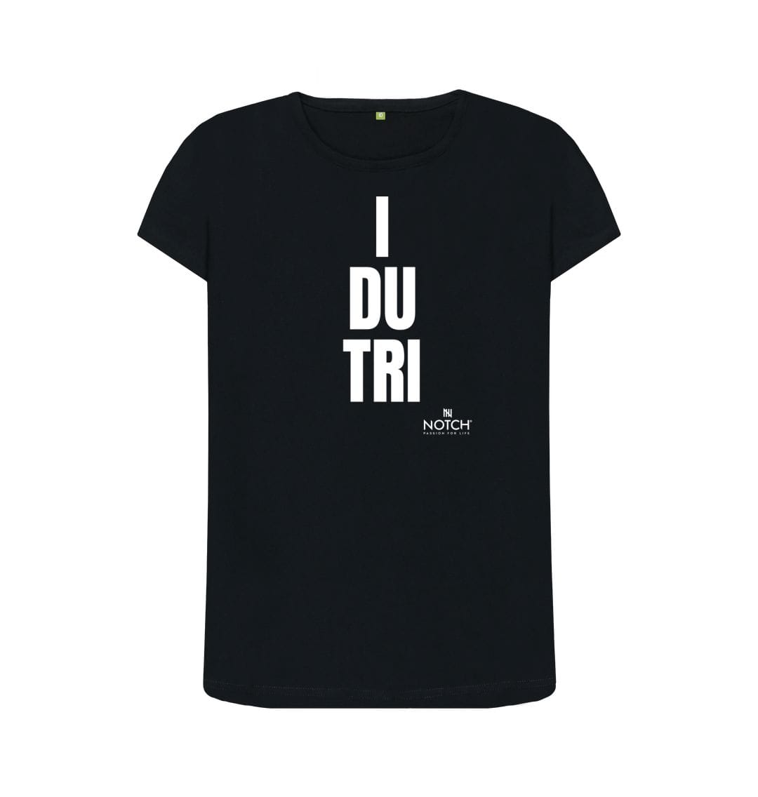 Black Women's I DU TRI T-Shirt