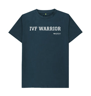 Denim Blue Men's IVF Warrior T-Shirt