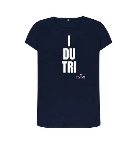 Navy Blue Women's I DU TRI T-Shirt