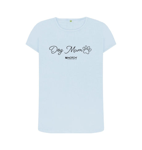 Sky Blue Women's Dog Mum T-Shirt