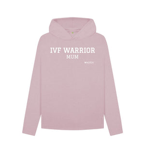Mauve Women's IVF Warrior Mum Hoodie