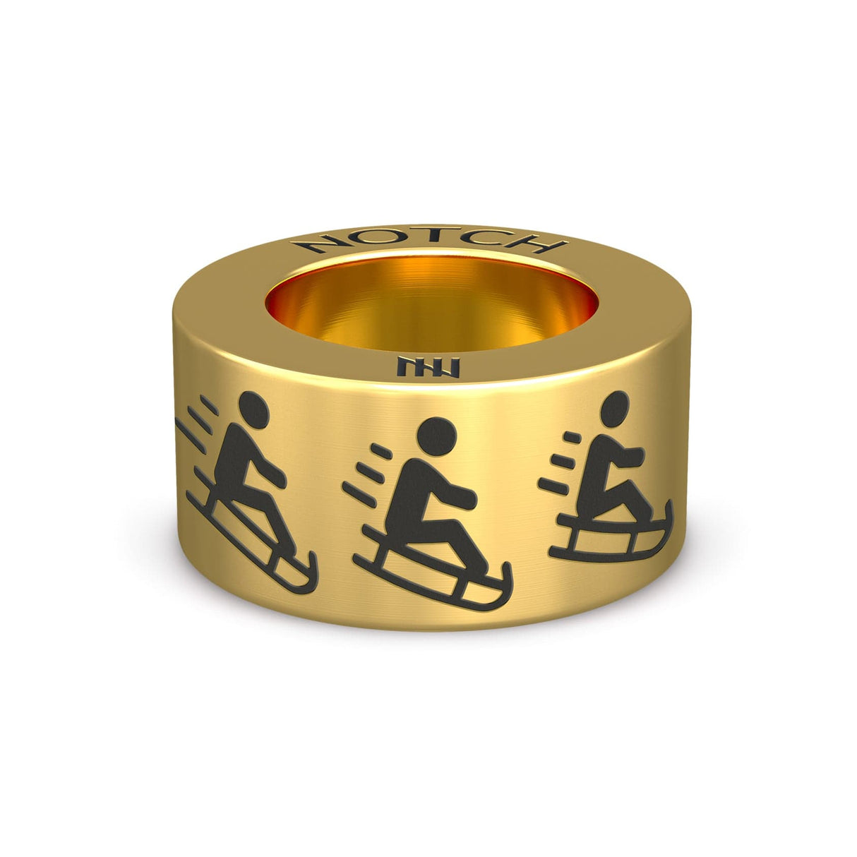 Sledding NOTCH Charm