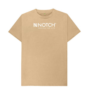 Sand Men's Notch Logo T-Shirt