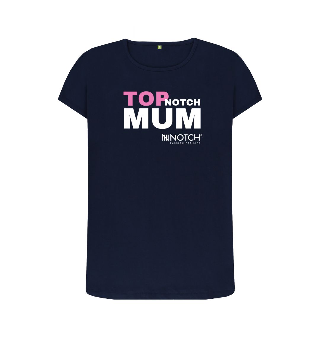 Navy Blue Top Notch Mum T-Shirt