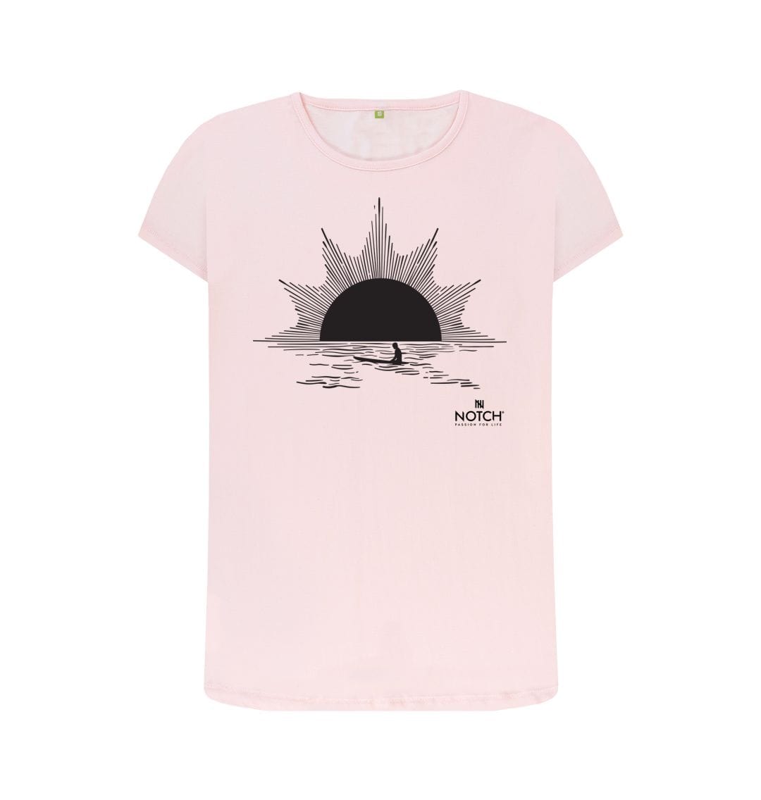 Pink Women's Sunset T-Shirt