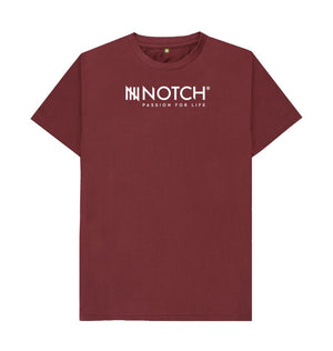 Red Wine Men's Notch Logo T-Shirt