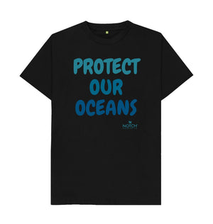 Black Men's Protect Our Oceans T-Shirt