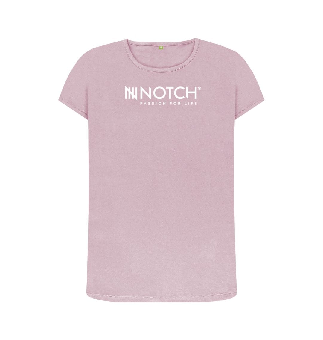 Mauve Women's Notch Logo T-Shirt