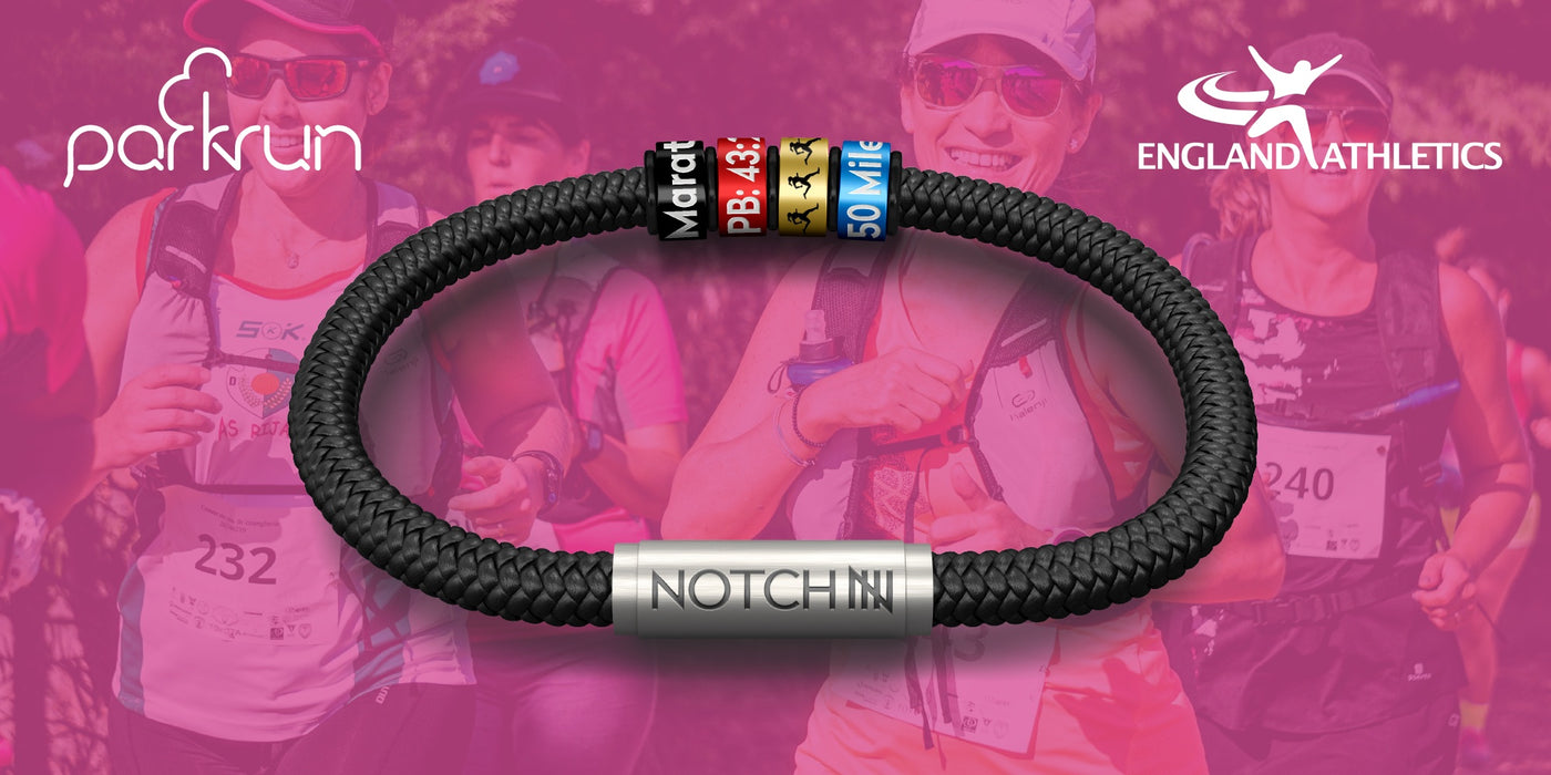 Running Milestones NOTCH Charms