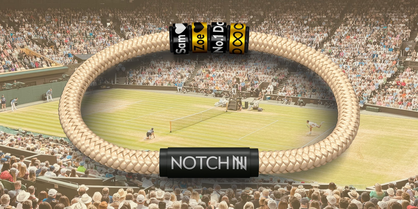 Tennis Notch Charms