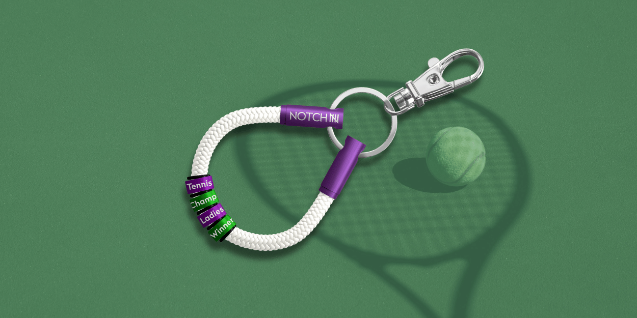 Tennis Notch Charms