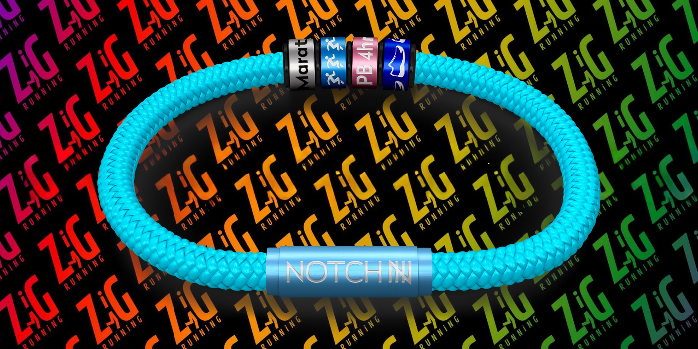 Zig Zag Running NOTCH Charms