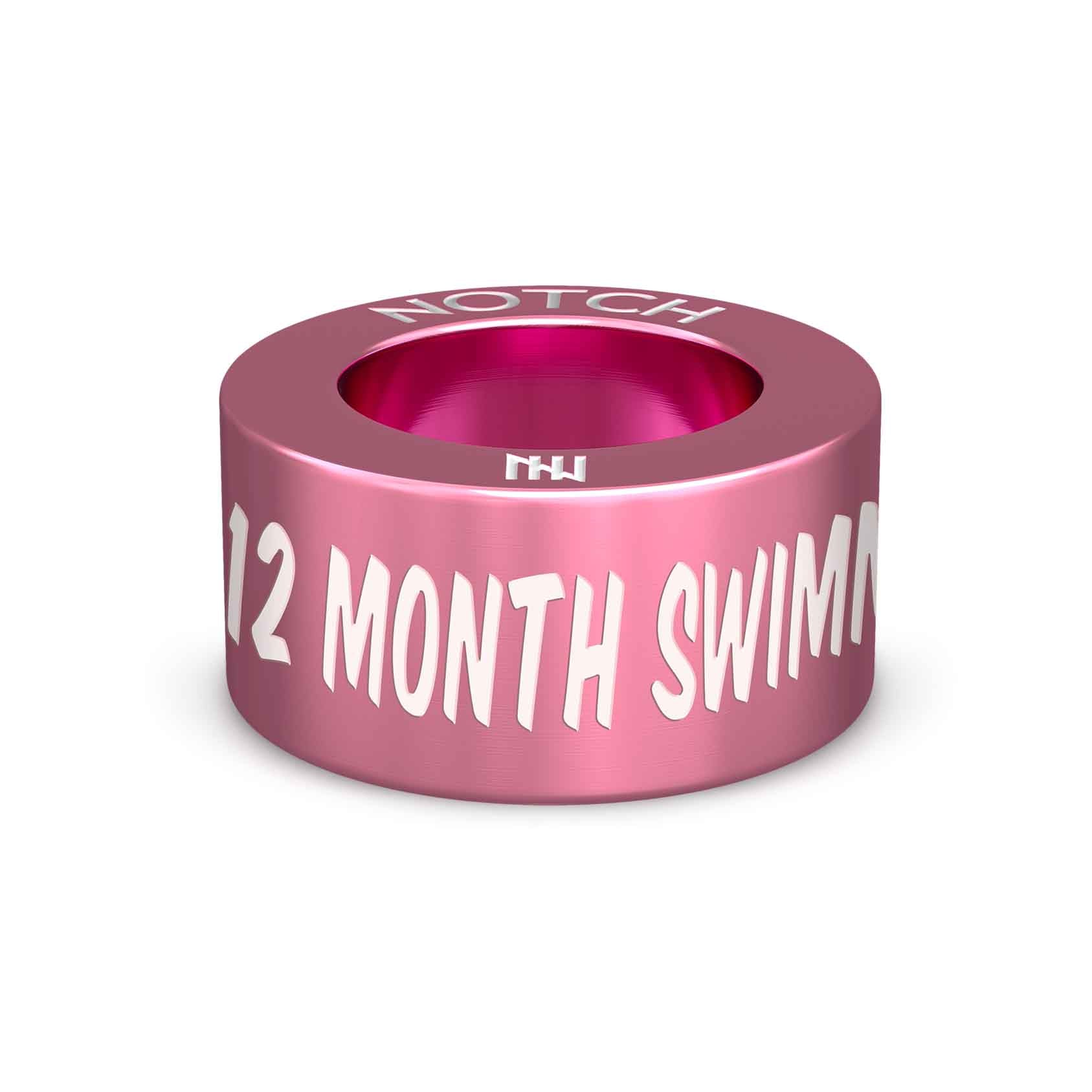 12 Month Swimmer NOTCH Charm