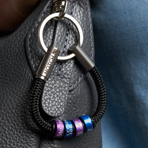 Premium Black Leather NOTCH Bracelet with Brass Clasp