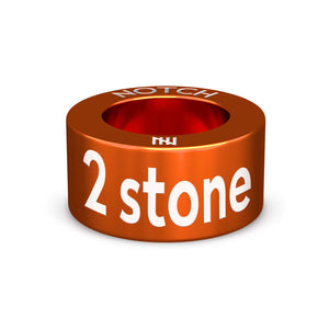 2 stone NOTCH Charm