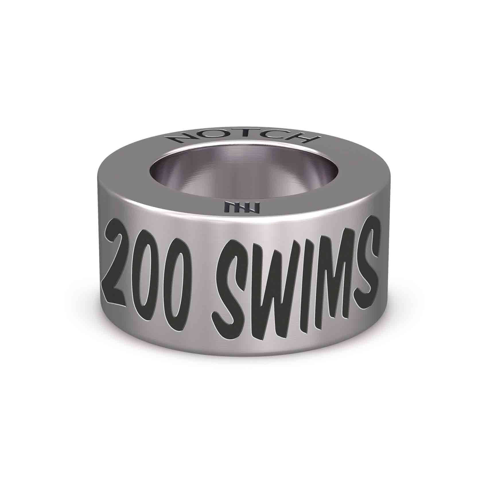 200 Swims NOTCH Charm