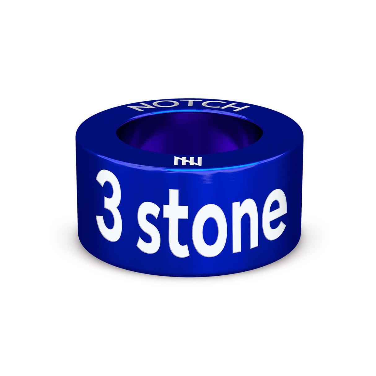 3 stone NOTCH Charm